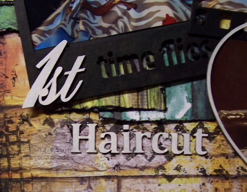 1st haircut close up 1